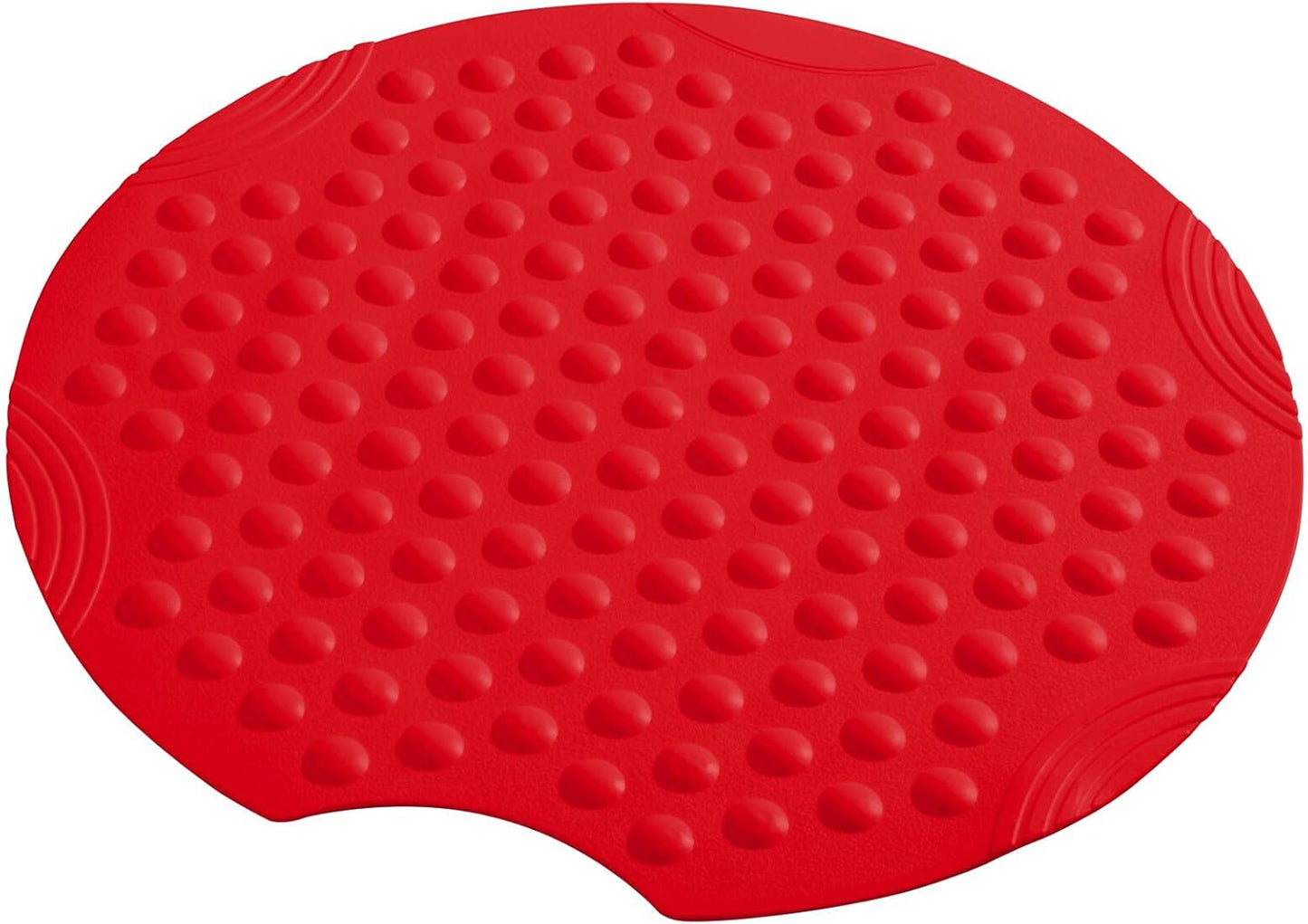 Rutschfeste Duscheinlage Tecno, Rot