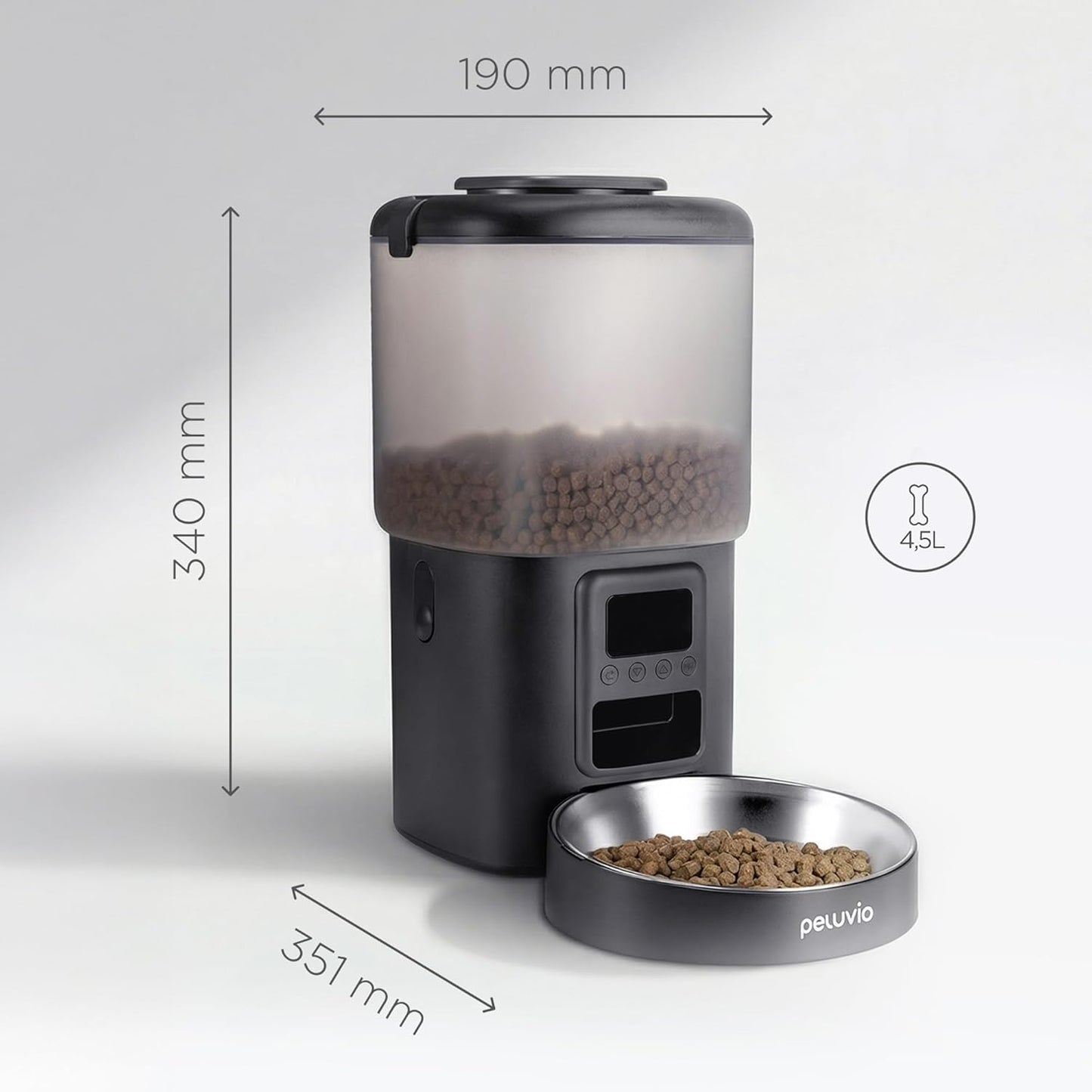 Automatischer Hunde-Futterspender mit Timer