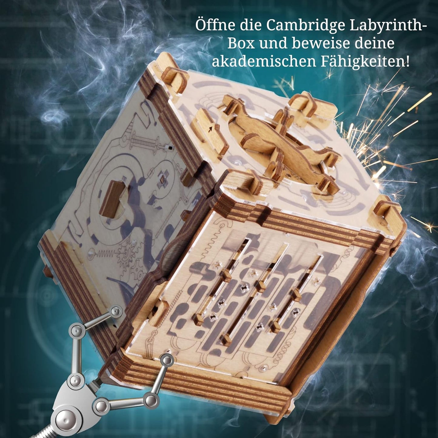 Cluebox - Das Labyrinth von Cambridge - Rätselbox