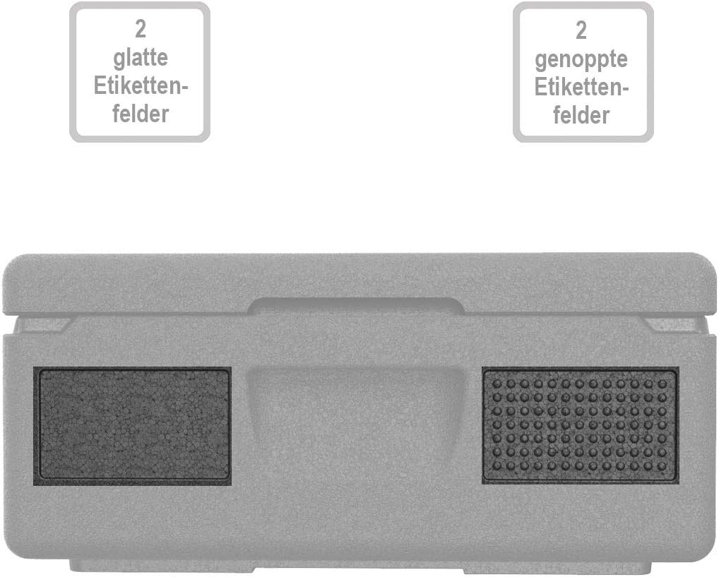 Thermobehälter GN 1/1 für Essensaufbewahrung, Grün 21 Liter