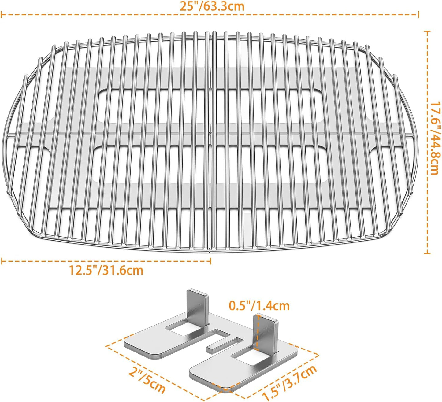 Grillrost, Grillrost für Weber Q300 / Q3000 Baureihe