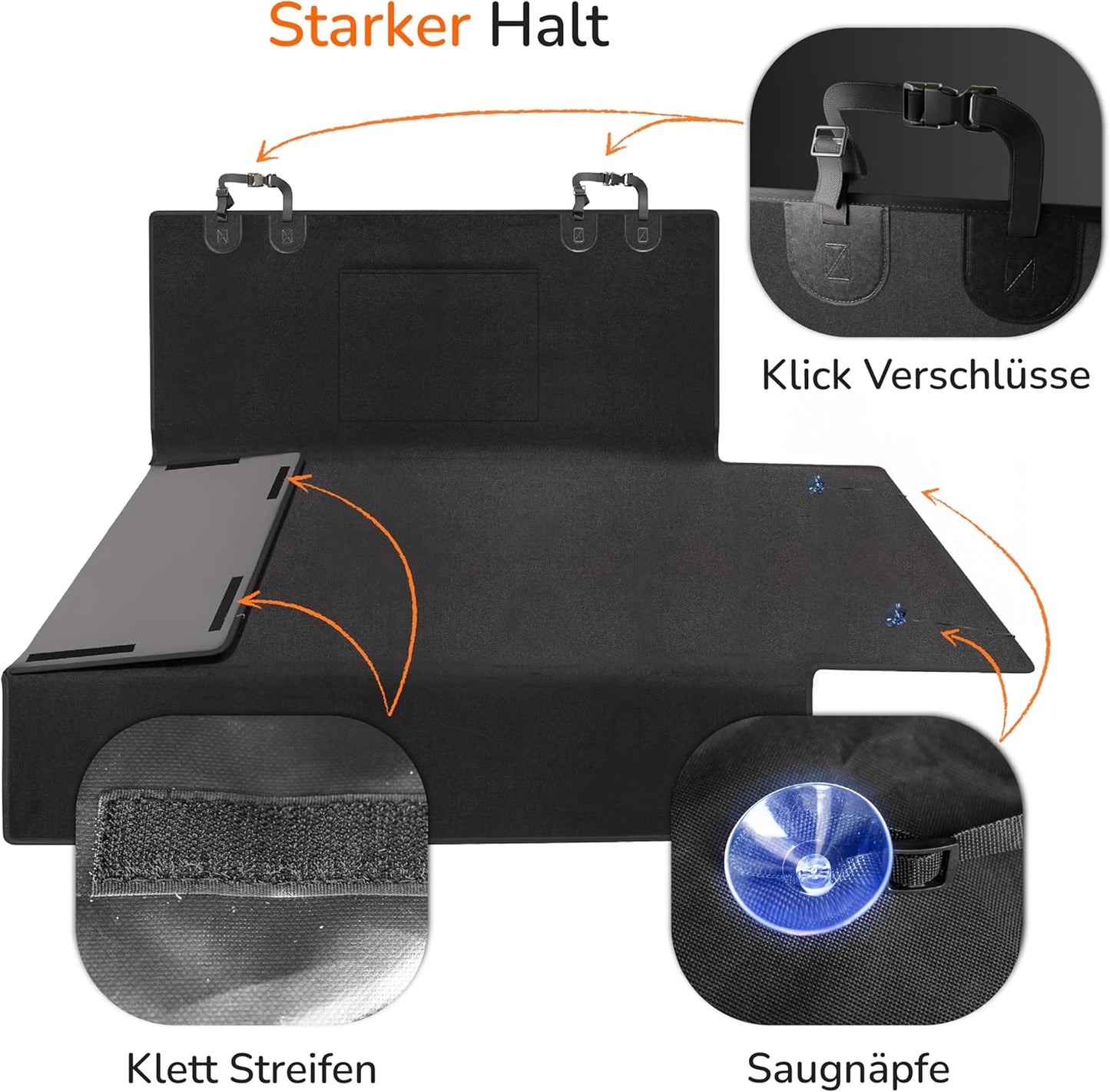 Kofferraumschutz mit Ladekantenschutz, Kofferraumschutz
