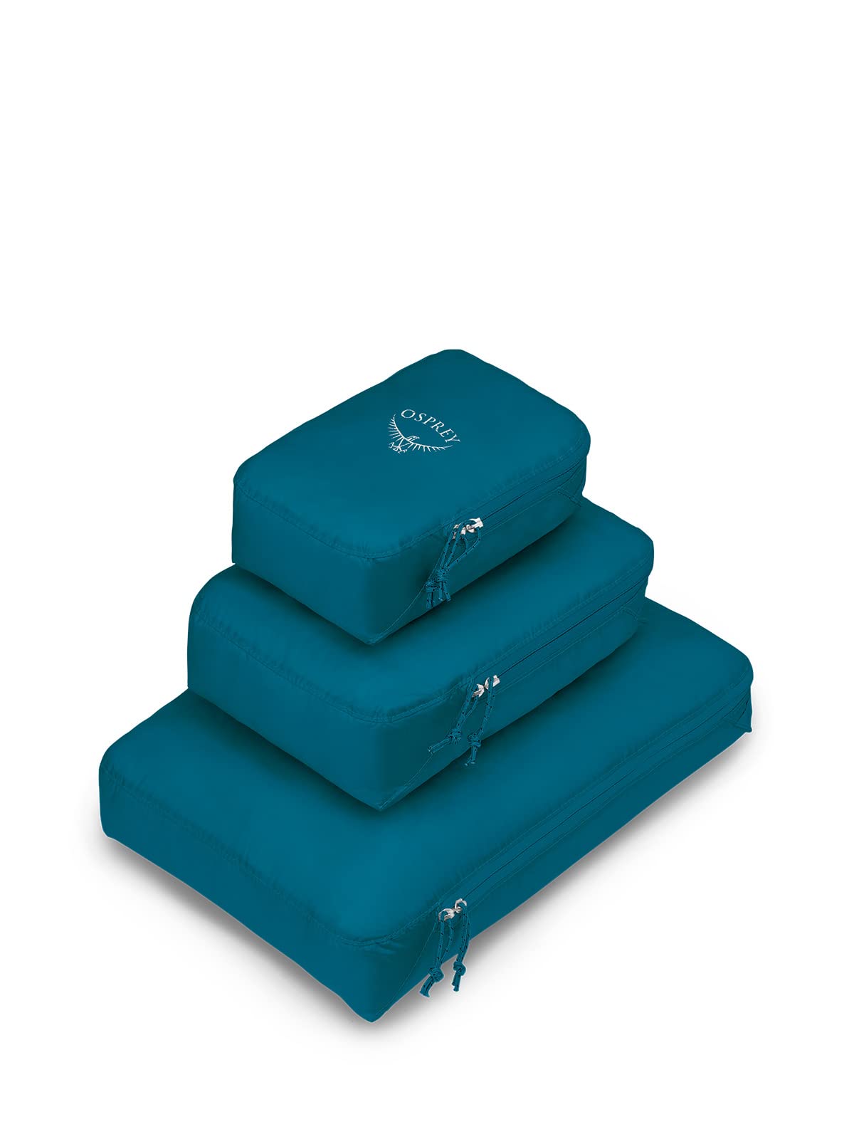 Ultraleichtes Packwürfel-Set, Waterfront Blue Set - Fassungsvermögen 15L