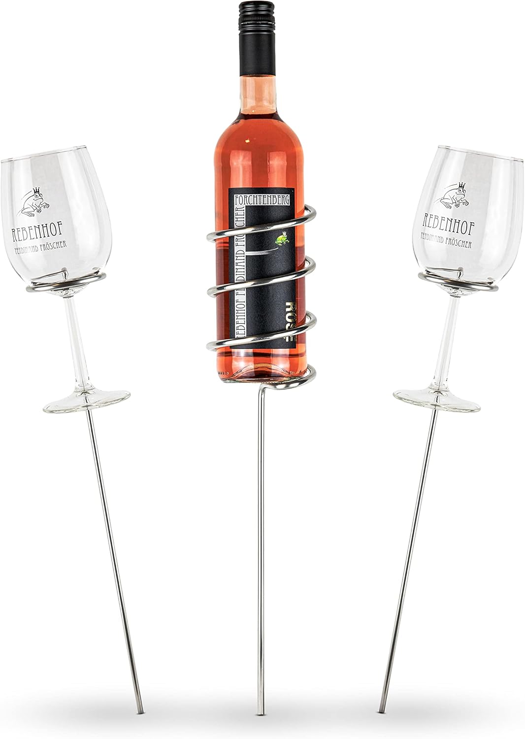 Weinständer Starter-Set für Flaschen & Gläser, Starter-Set