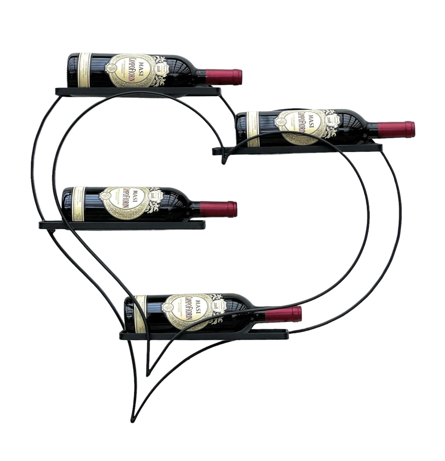 Weinregal für 4 Flaschen