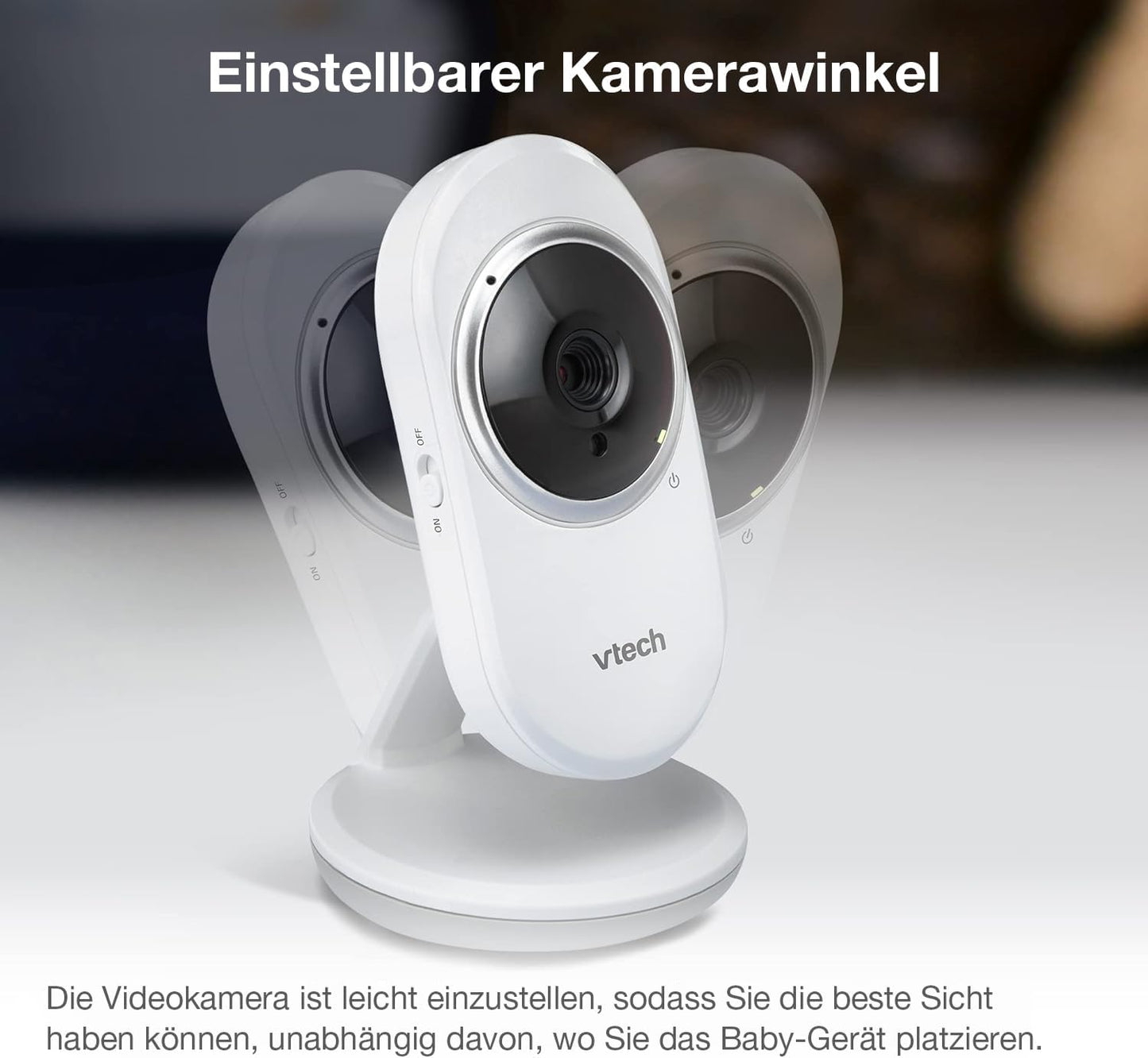 Babyphone mit Display und Nachtsicht, VM320 2.4" Video