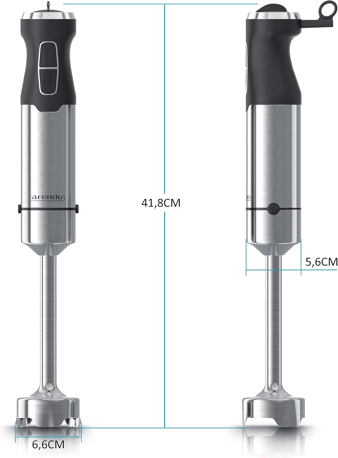 Stabmixer mit Turbotaste, C: 1000 Watt