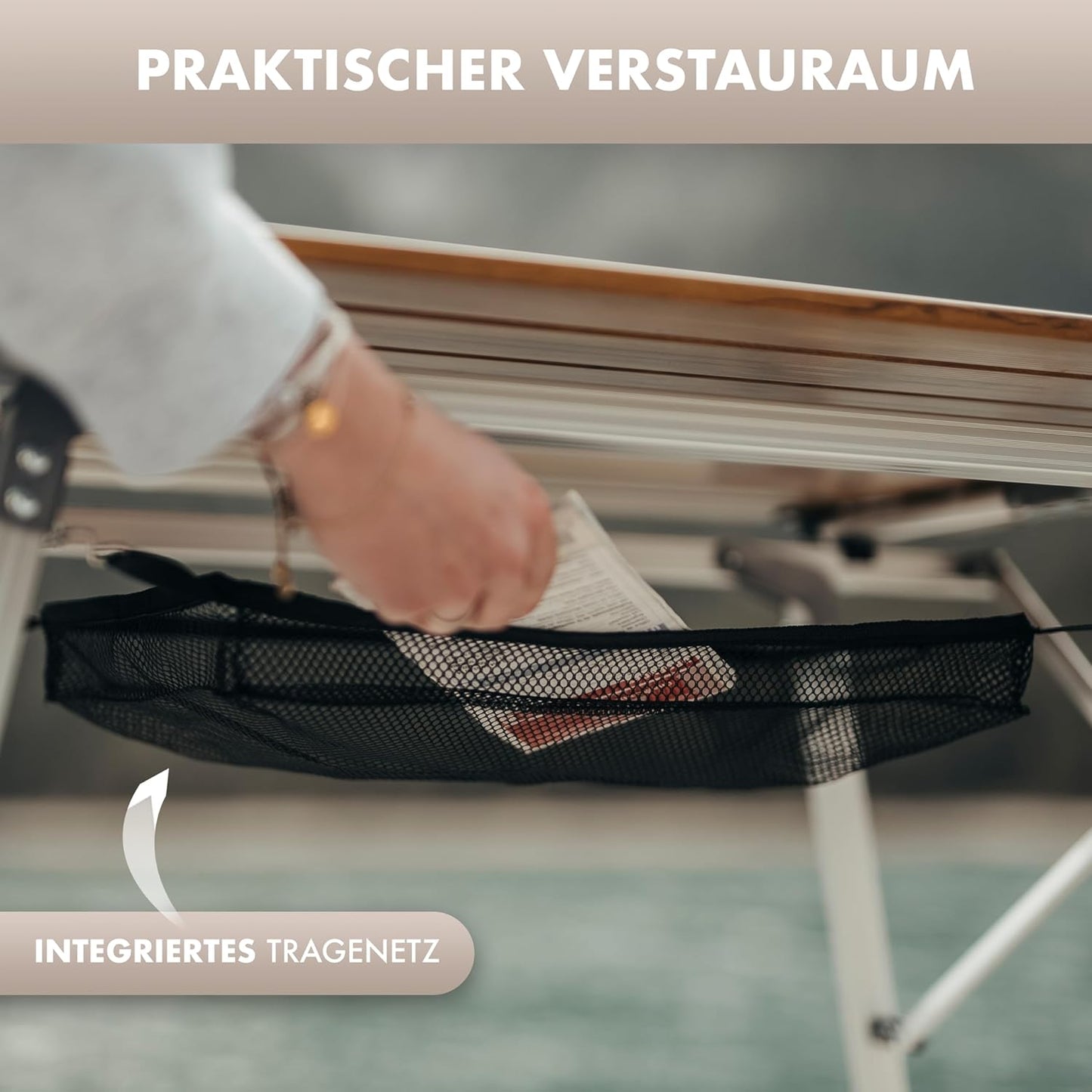 Klappbarer Campingtisch, X-Large 2.0