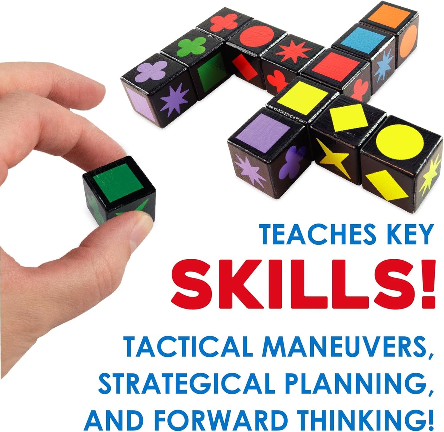 Qwirkle Cubes Mini-Spiel, Qwirkle Würfel