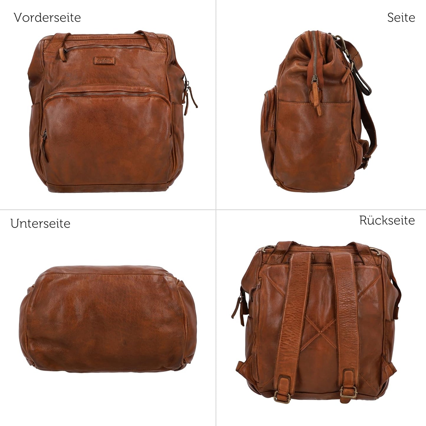 Wickelrucksack Carina mit Flaschenhalter