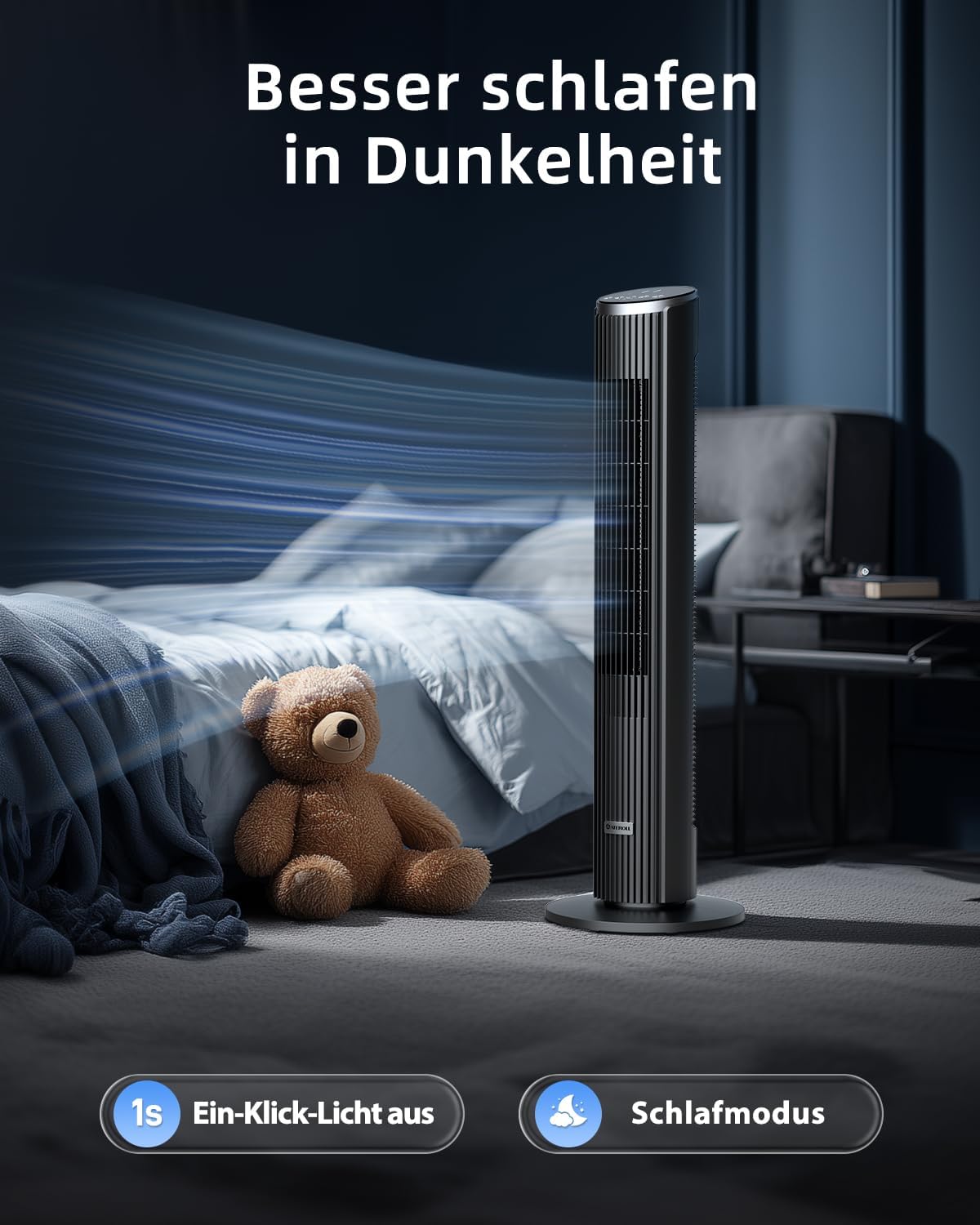 Leiser Turmventilator