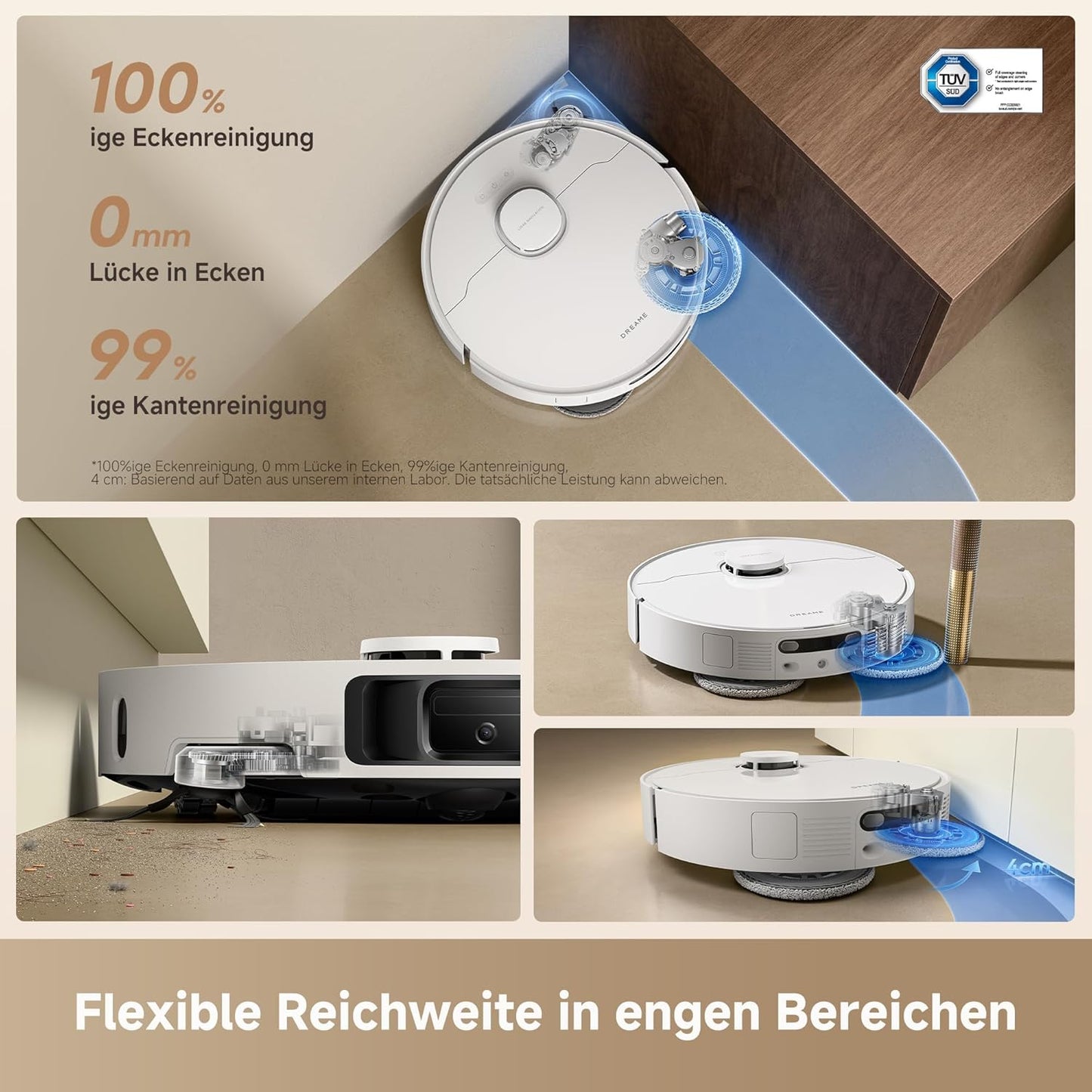 Roboterstaubsauger mit Wischfunktion L10s Ultra Gen 3, L10s Ultra Gen 3