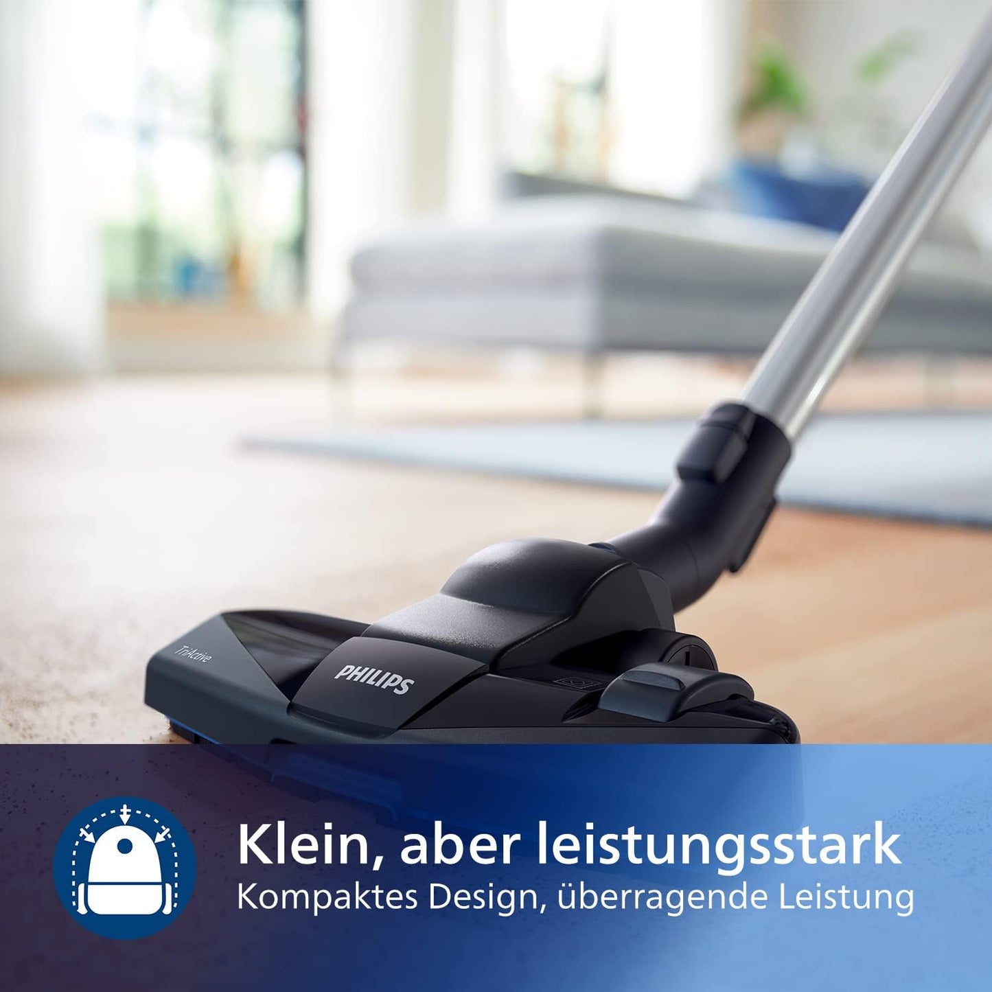PowerPro Compact Staubsauger, Weiss