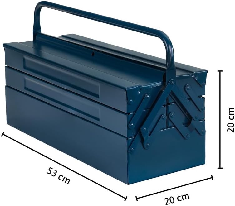 Werkzeugkoffer, 6 Fächer | 530 X 200 X 200 Mm