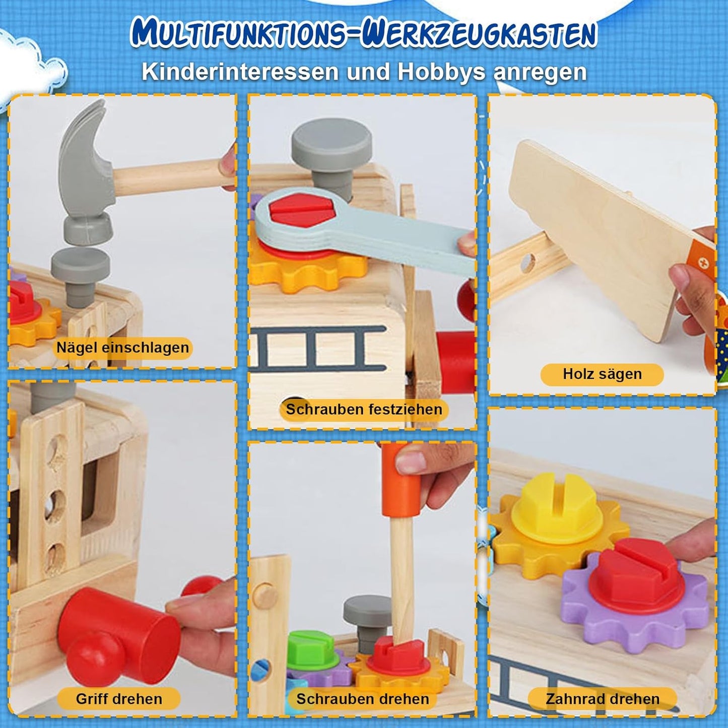 Werkzeug-Set für Kinder, Single LKW