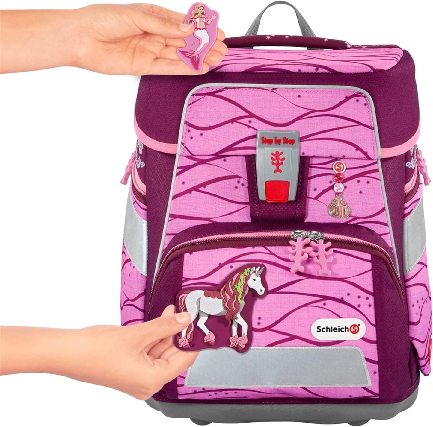 bayala Underwater Unicorn Schulranzen-Set, Underwater Unicorn - Rosa