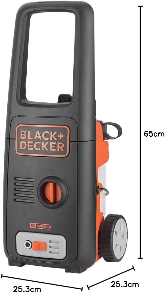 Hochdruckreiniger Set mit Patio Cleaner und Bürste, Deluxe / 1400 W