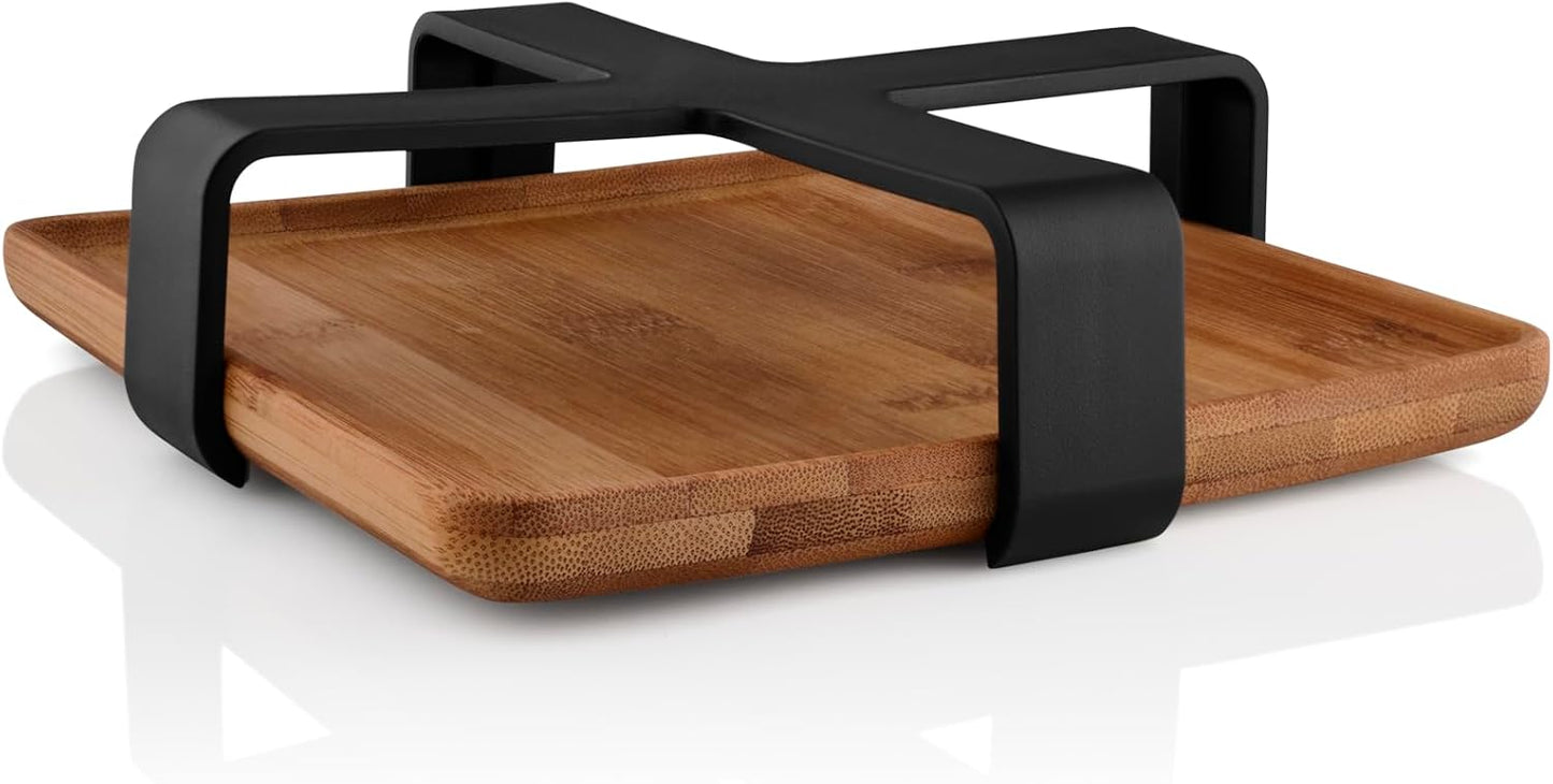 Serviettenhalter aus Bambus, FSC Karbonisierter Bambus