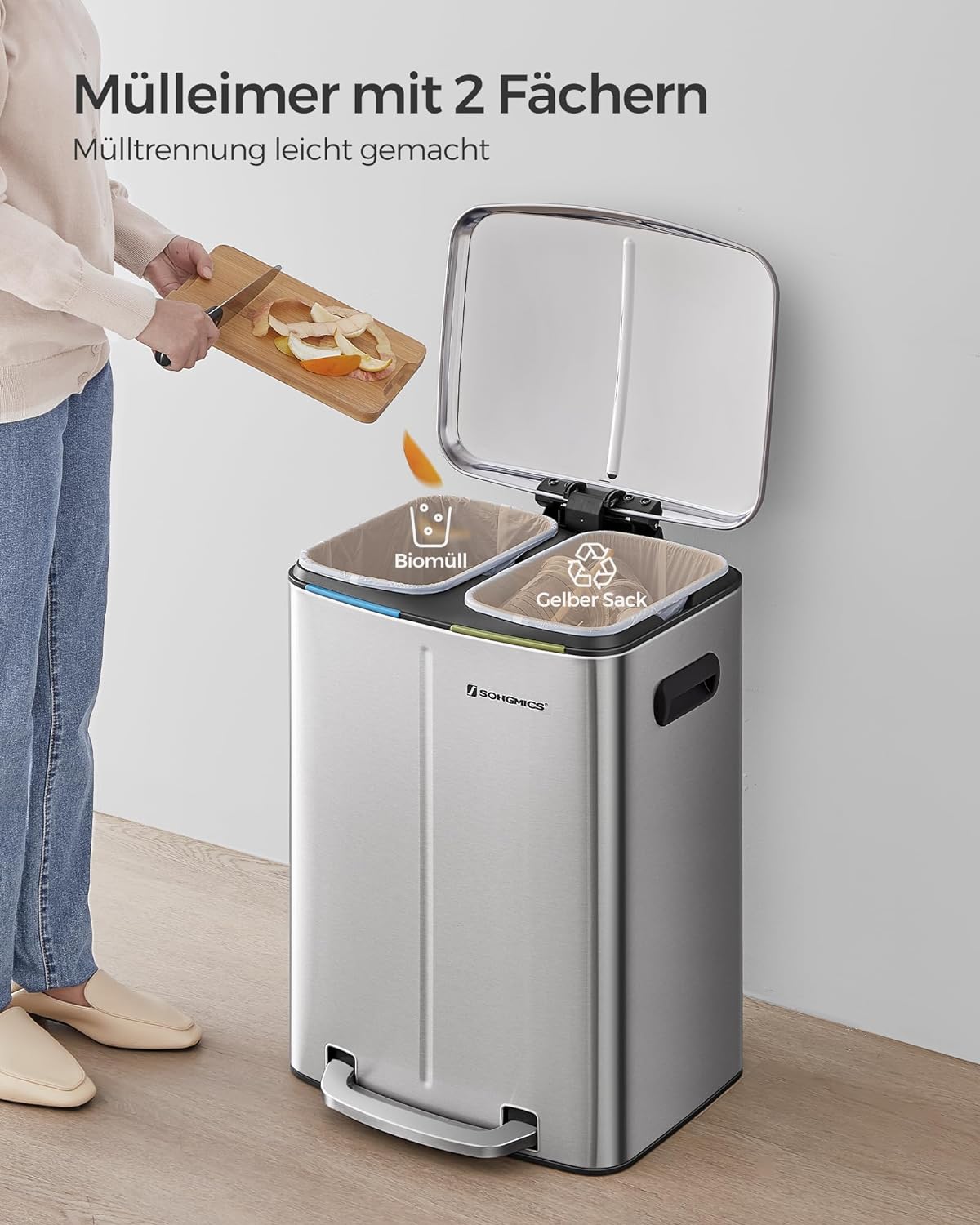 Treteimer, Silber