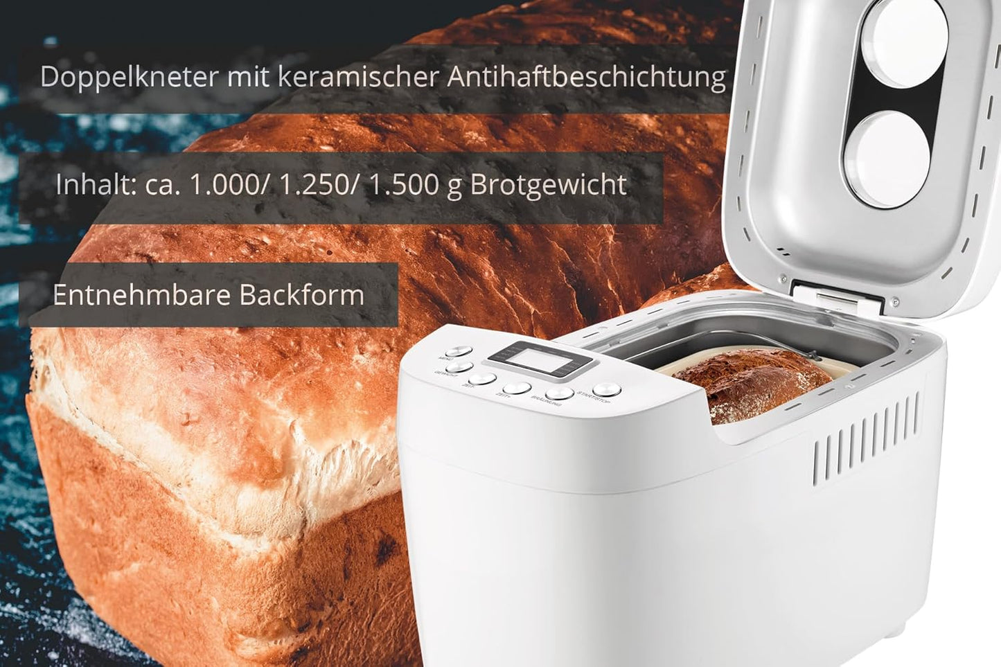 68520 Big White Backmeister, Weiss