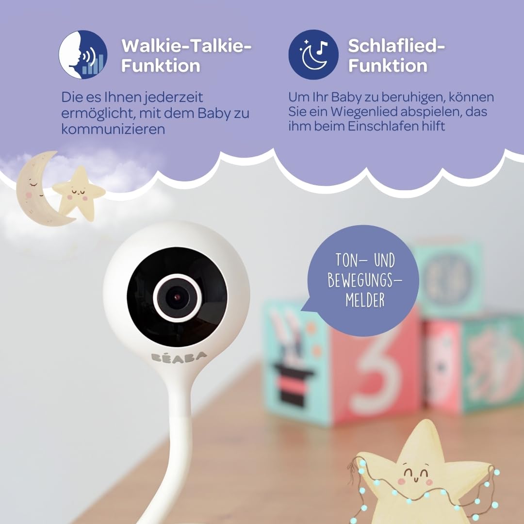 Video Baby Monitor Zen, Weiß