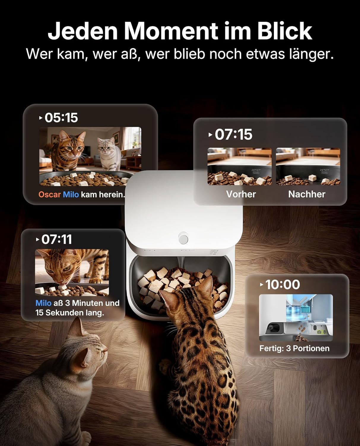 YumShare Dual-Hopper 2 mit Kamera und KI-Funktion