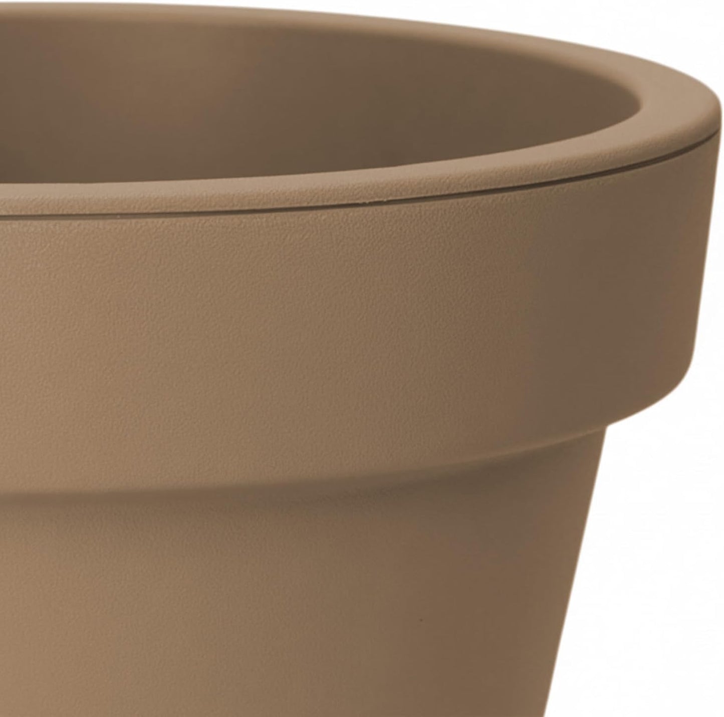 Pflanzkübel, Ø 48 cm Mokka