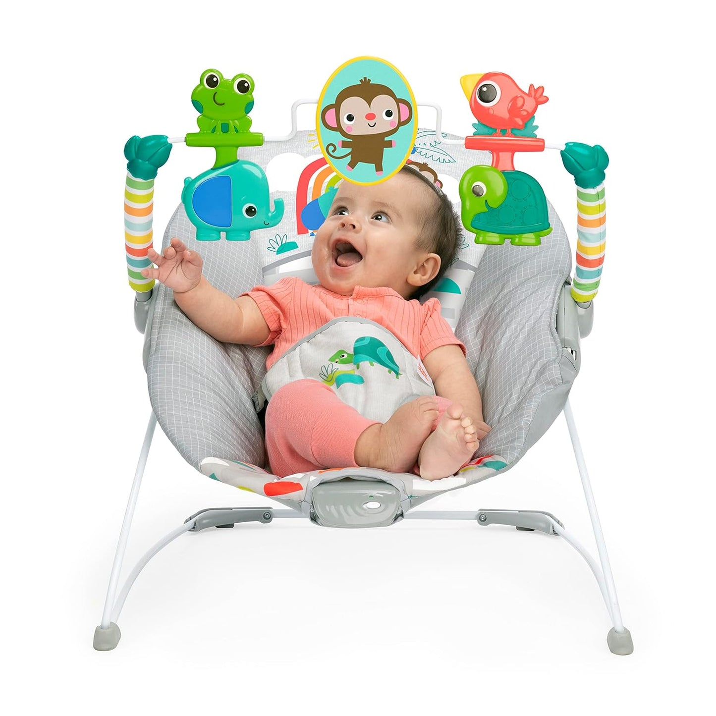 Babywippe mit Vibration und Spielzeug, Playful Paradise
