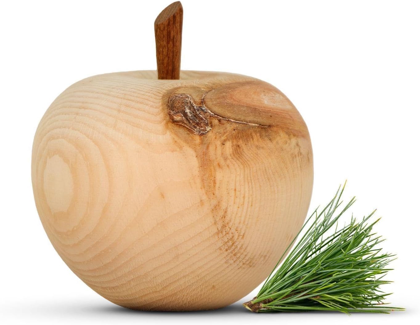 Zirben-Set: Apfel, Birne & Kugel
