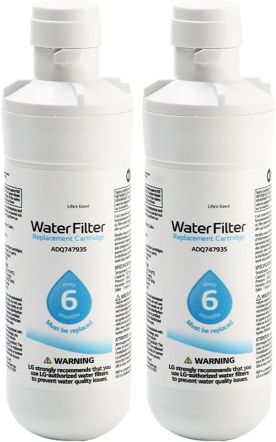2er-Set Ersatz-Kühlschrank-Wasserfilter für Kenmore9980, 2 Stück.