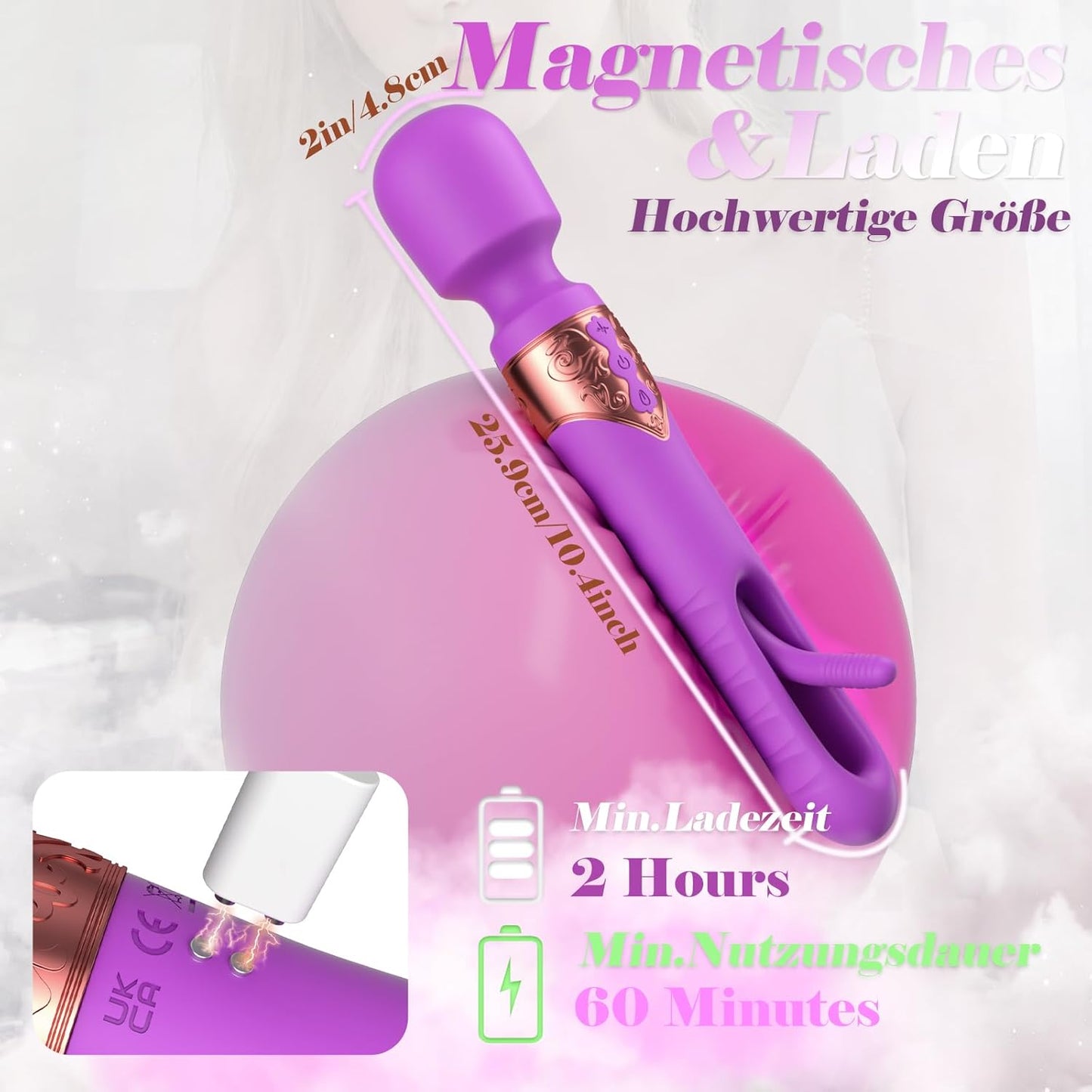 Vibrator Sex Spielzeug, Lila