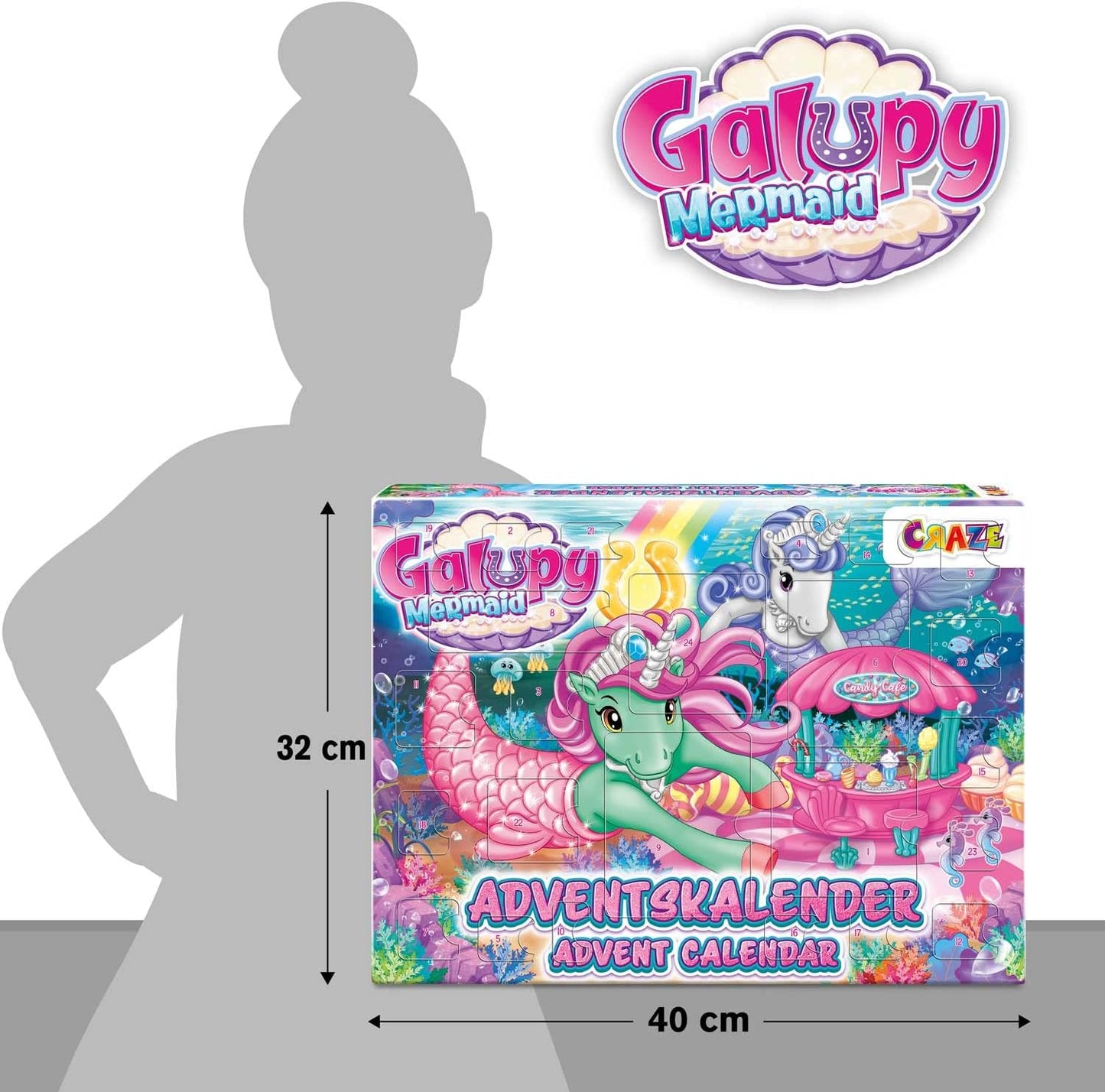 Galupy Mermaid Adventskalender, Galupy Mermaid