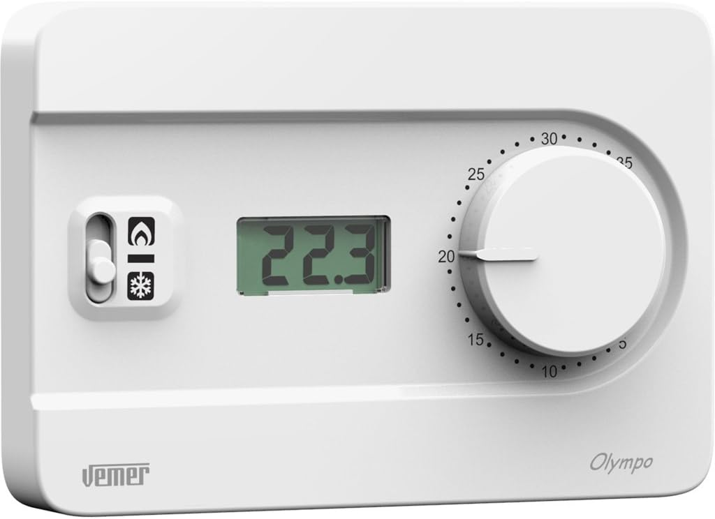 Heizungsthermostat VE757900 OLYMPO, Weiss