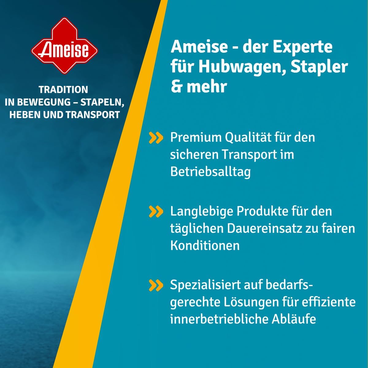 Magazinwagen mit Zentralbremse