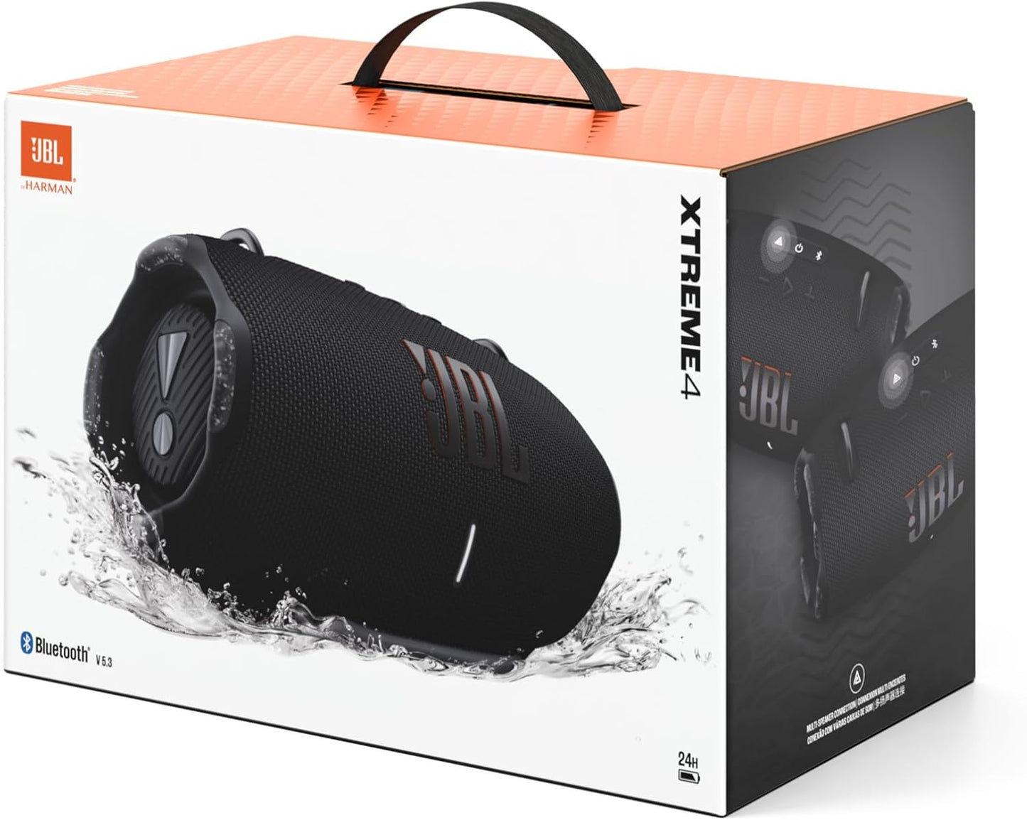 Xtreme 4 Bluetooth-Lautsprecher mit Powerbank-Funktion, JBLXTREME4BLKEP Schwarz