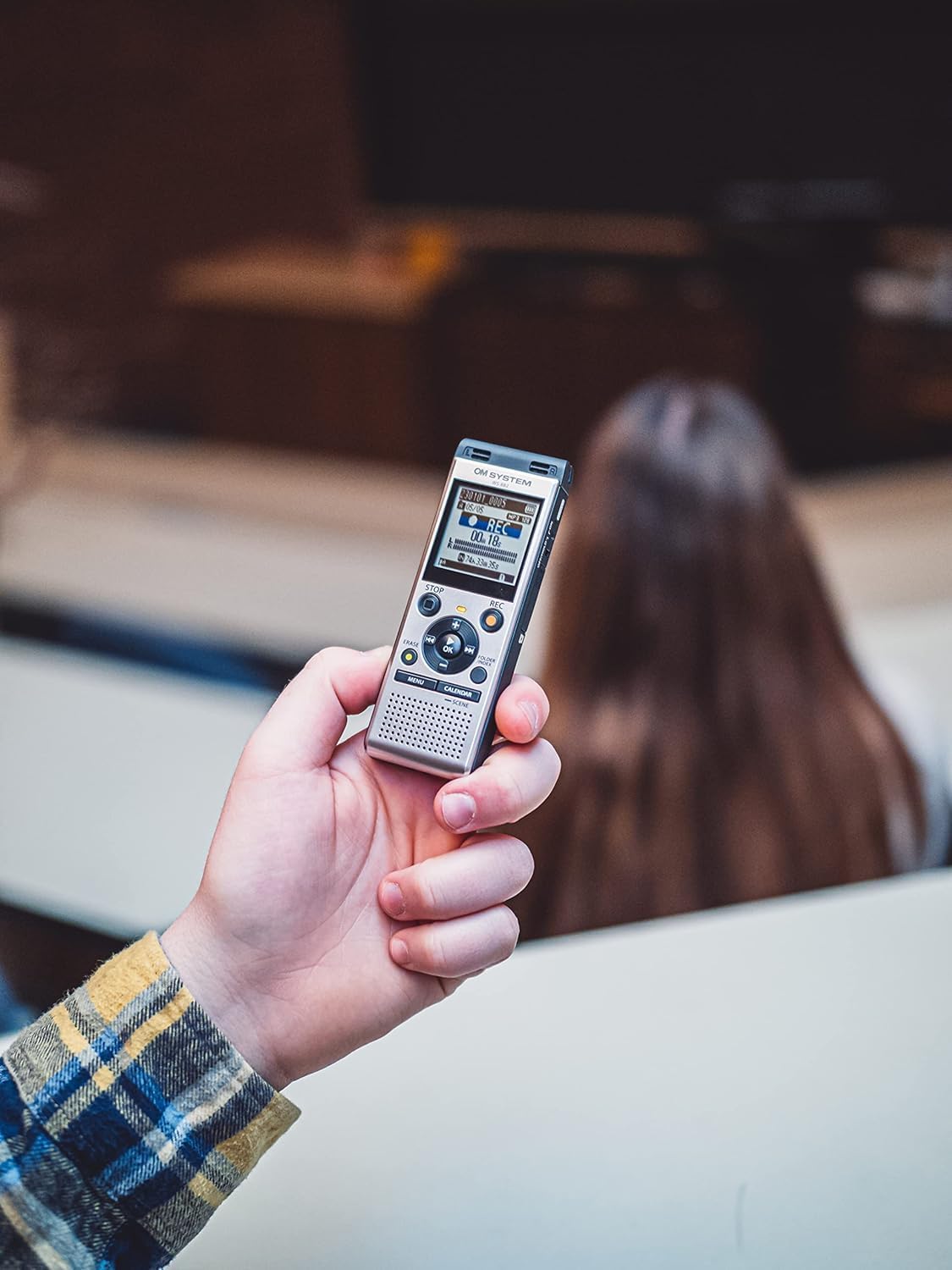 WS-882 Digitaler Voice Recorder mit Stereomikrofonen, 4GB