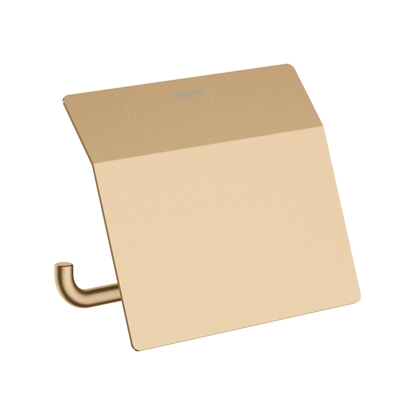 AddStoris Papierrollenhalter, mit Deckel, brushed bronze, Brushed Bronze 1 Rolle mit Deckel