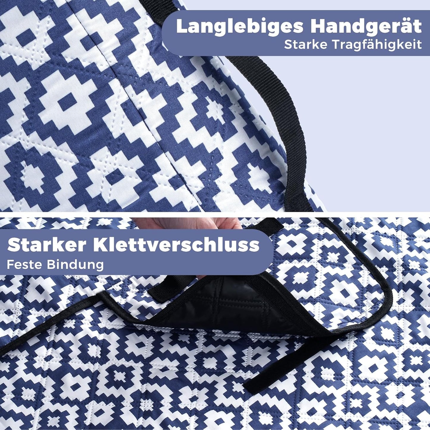 Picknickdecke, wasserdicht & isolierend, 200 x 200 cm (Rechteckig) Blau
