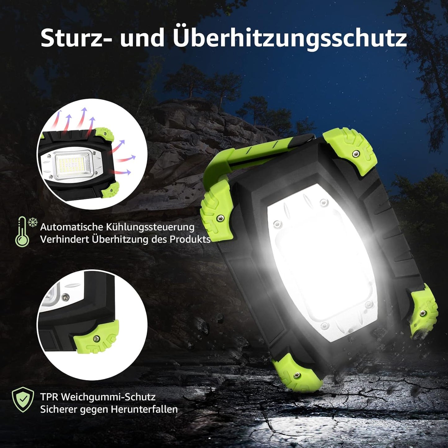PR330034 LED Akku Strahler