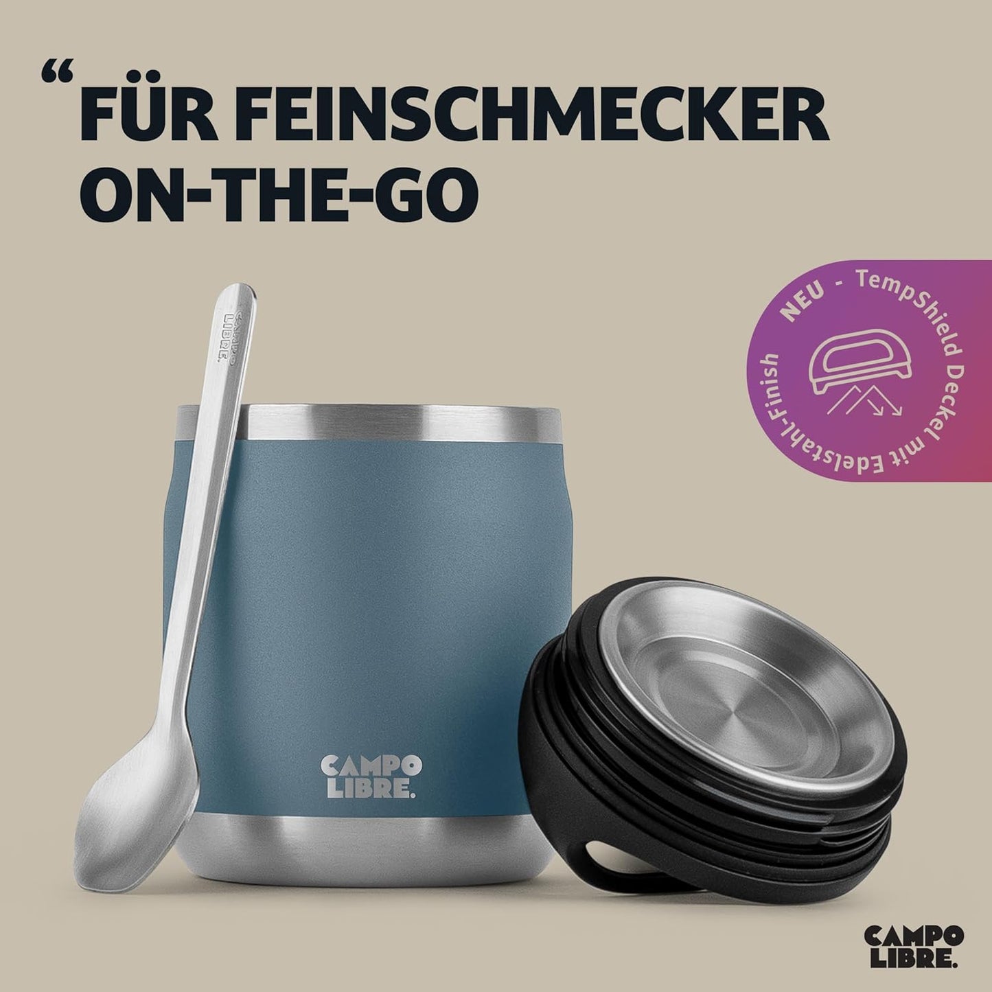 Thermobehälter Lotta, 600ml Neptune Blue