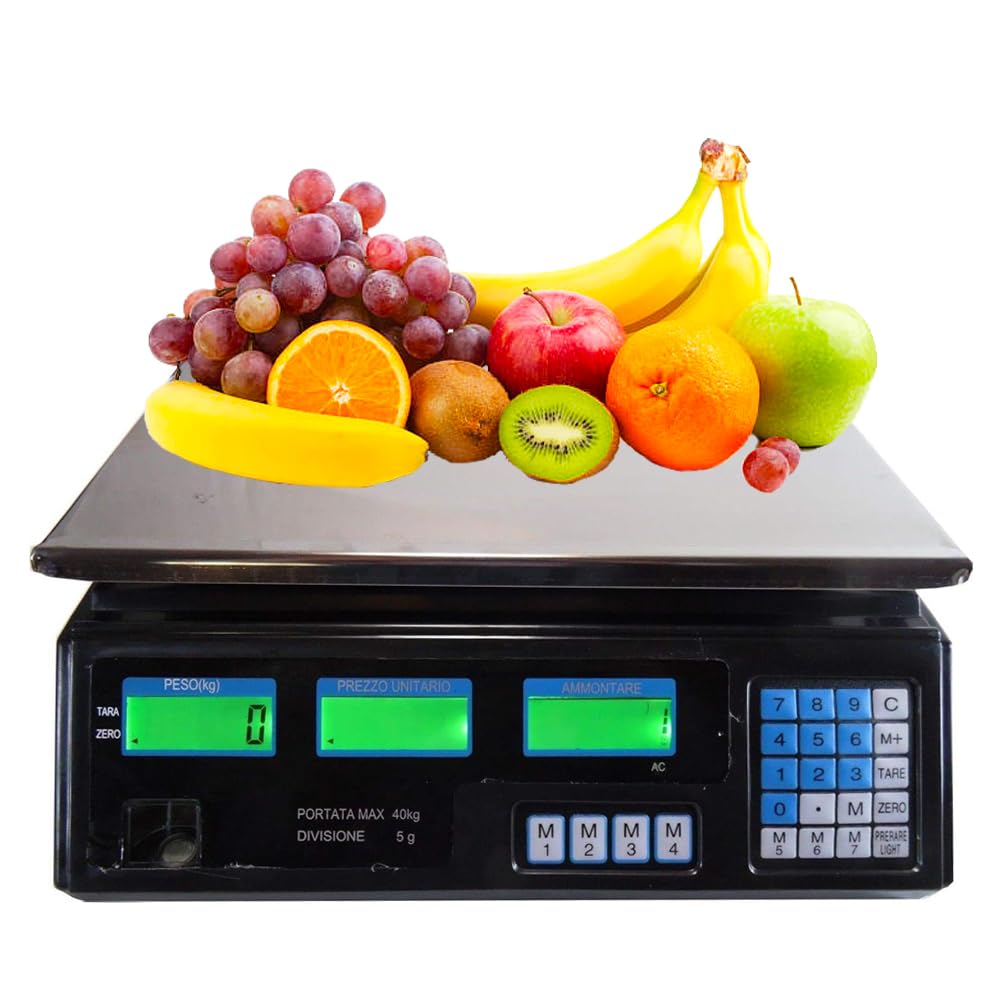 Digitale Küchenwaage BA40 mit LCD-Display