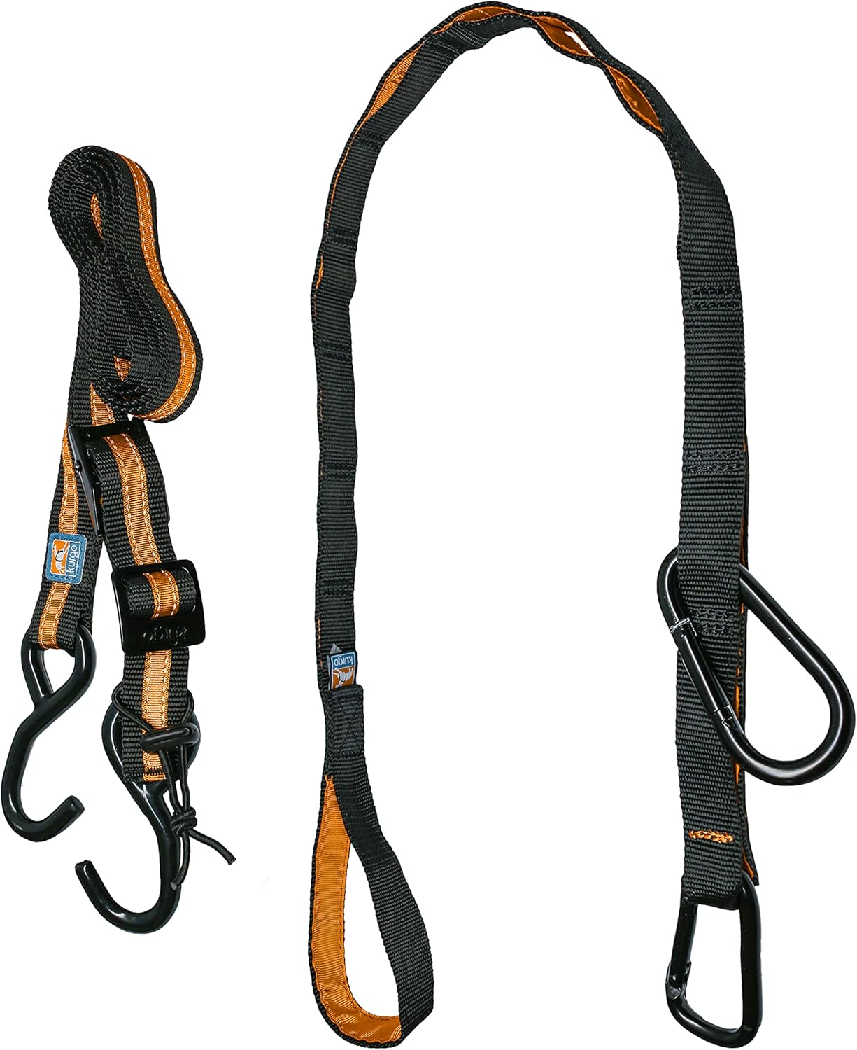 Auto-Sicherheitsgurt für Hunde mit Zip Line System, Zip Line - Karabiner Klip, Orange, Einzelpack