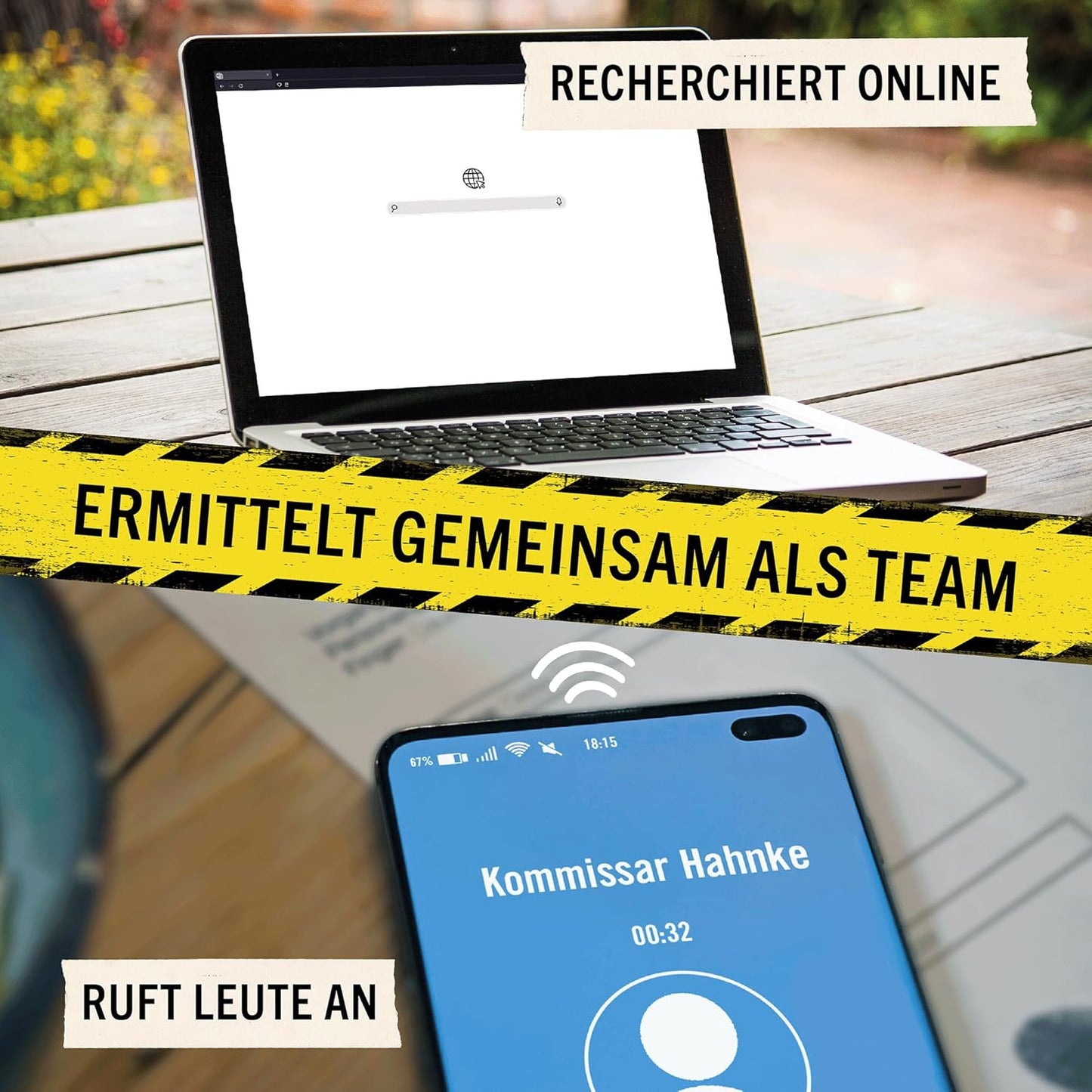 Krimispiel Eiskaltes Verbrechen