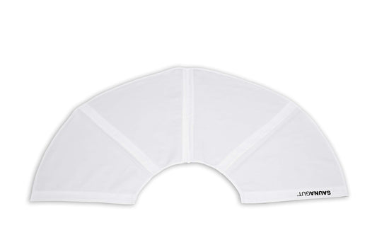 Ersatzstoff für Aufgussfächer Mini/Klein, MINI/KLEIN Ersatzstoff Weiss