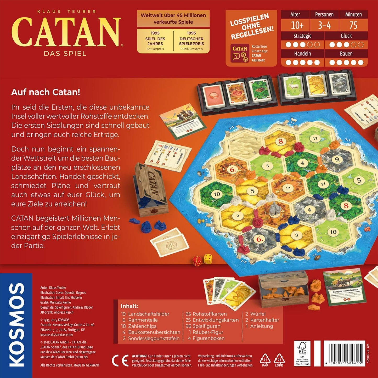 Catan Basisspiel Strategiespiel, Edition 2025