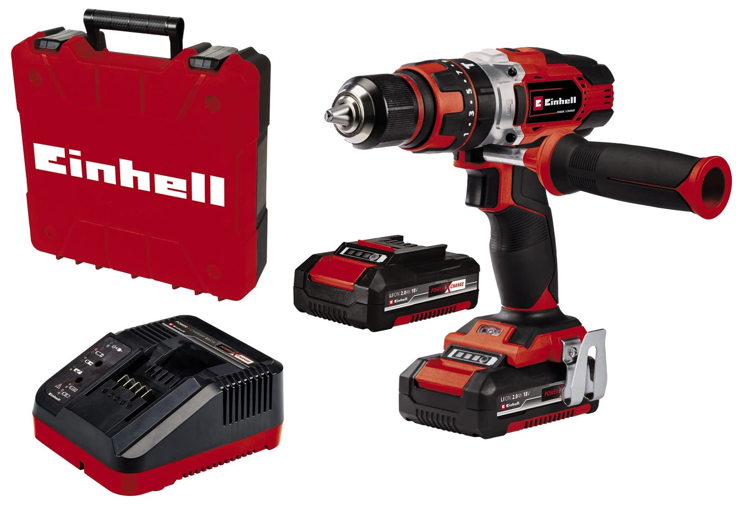 Akku-Schlagbohrschrauber TE-CD 18/48 Li, 18Volt, inkl. 2x 2,0 Ah Akkus + Ladegerät