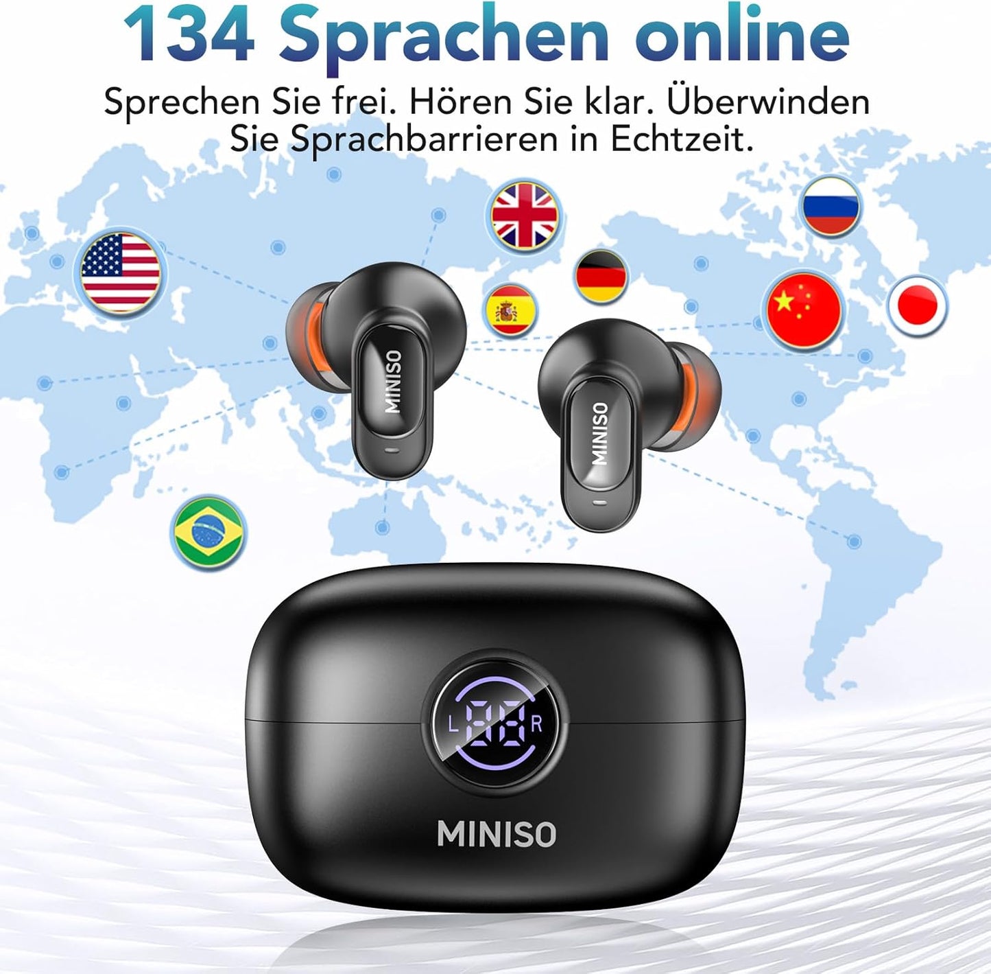 MS105 AI Übersetzer-Kopfhörer