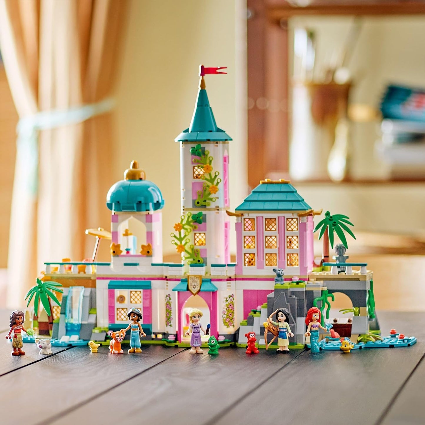 Disney Prinzessinnen Schloss mit Haustieren