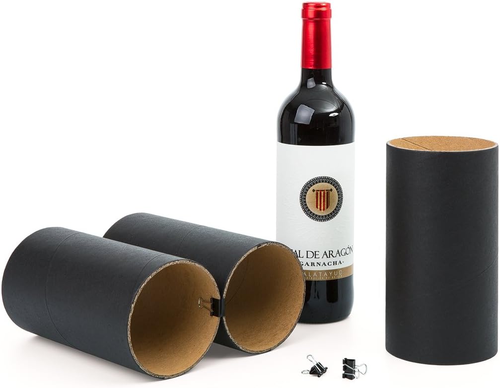 Erweiterbares Flaschenregal Weinheim, Weinheim-Flaschenregal (6 Hülsen) Schwarz