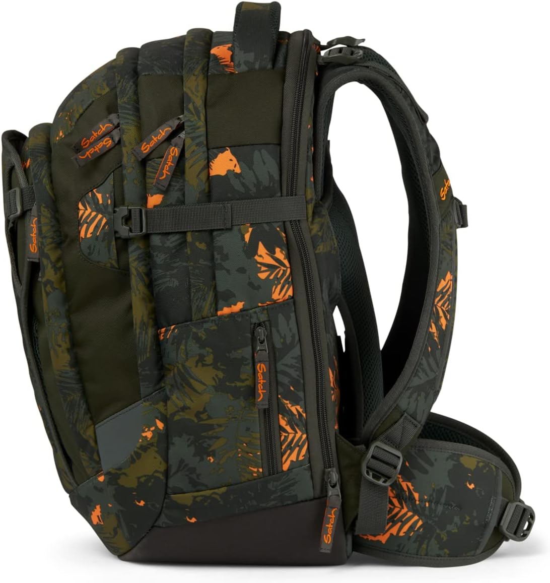 3-teiliges Schulrucksack-Set inkl. Sportbeutel, Jurassic Jungle